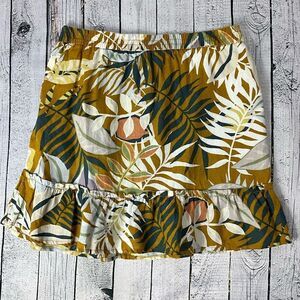 C&C California 100% Linen Skirt